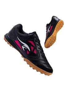 Men's And Women's Indoor/Outdoor Football Boots With Spikes - Black - View 3