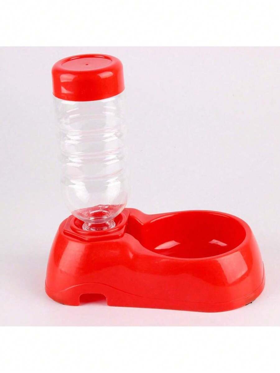 1piezas  automático de mascotas & Dispensador de agua ,, para pequeño & medio mascotas - Rojo - Ver 1