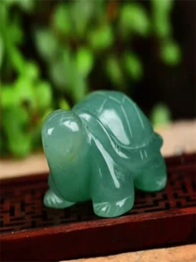 1 Tượng Rùa Pha Lê Tự Nhiên Tượng Rùa Obsidian Đen Tượng Động Vật Điêu Khắc Được Chạm Khắc Tự Nhiên Bằng Tay Tự Nhiên Bộ Sưu Tập Đá Bỏ Túi Phong Thủy Cho Bộ Sưu Tập Đá Quý Trang Trí Nhà - rùa pha lê tự nhiên - Xem 3