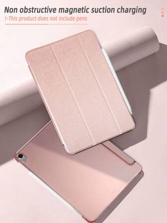 xcxjyf 1 pieza Funda de tableta con textura de seda color rosa oro con función de activación/suspensión, compatible con iPad Mini 4/5/6/9.7/10.2/10.5/Air4/Air5/10th/10.9/Pro 11"/Air 11"(M2)/Pro 11"(M4)/2024/iPad Air 11-Inch(M3) 2025/iPad(A16) 11 Inch 11th Generation 2025, diseño casual