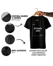 Camiseta Básica Batimento Halter Treino Academia Unissex Exercicio