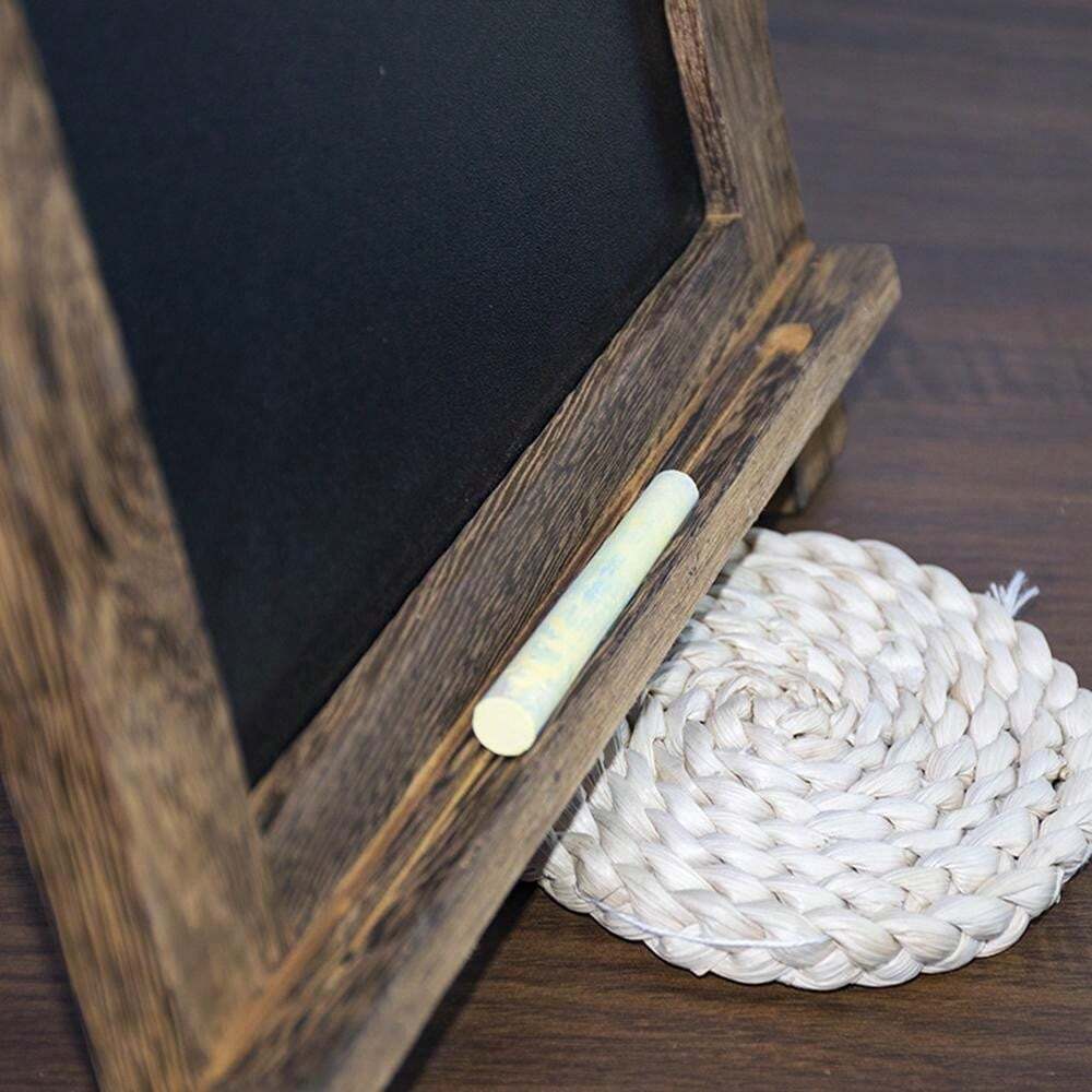 Petit Tableau Noir En Bois Pour Menu, Message, Fête De Nuit