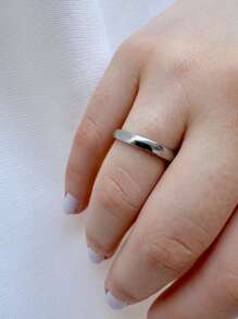 Single Ring - Bạc - Xem 4