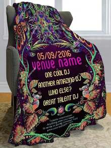 1 Miếng Độ Nét Cao In hoa kỹ thuật số Chăn , Thích hợp Đối với Không khí , Ghế sofa , , - Nhiều màu - Xem 4