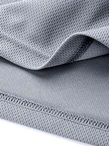 2pcs/Set Boyfriend Style Men's Casual Sports T-Shirt For Training, Running, Outdoors, With Quick Dry And High Elasticity Gym Clothes Boyfriend Style Men Basic T-Shirt