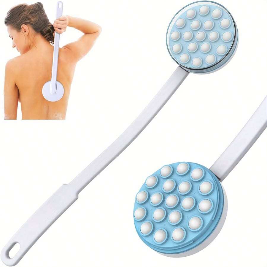 1pc LongHandled Lotion Applicator And Massager For Easy Reach On Back