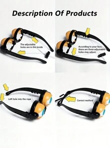 POKOJA LAND 1 st. Glasögon Rolig Leksak , Ögon , Rolig Och Original Söt Rekvisita , Blinkning Söt Glasögon , Plast Glasögon Novelty Leksak , Vuxen Festtillbehör Rolig , A Rolig Födelsedagspresent För Familj Och Vänner - Orange - Visa 8