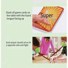 Frog Mouth Spits Ball Parent-Child Interactive Desktop Toy For Kids (English Color Box) - Green - View 8