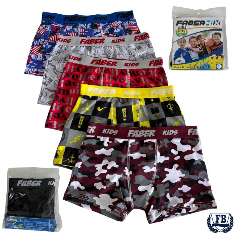 Young Boys Underwear - 彩色 - 查看 1