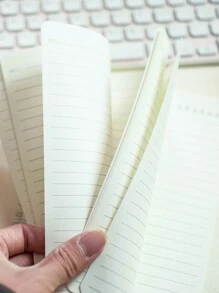 M O K A 4入組A5螺旋筆記本，每本筆記本內頁60張線稿頁，可愛卡通便條簿，適用於學生和辦公室使用 - 彩色 - 查看 5