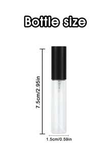 10pcs 2ml 3ml 5ml Clear Perfume Spray Bottle,Refillable Empty Sample Bottles, Small Round Plastic Containers,Perfume Spray Bottles,Atomizer Empty Cosmetic Sample Containers,Mini Travel Essentials,Sample Test Tube Thin PET Vials,Portable Perfume Bottle,Plastic Spray Bottle,Empty Mini Clear Perfume Atomizer For Cleaning,Travel, Essential Oils, Perfume