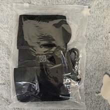 Knee Pad With Heat - Black - View 4