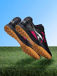 Men's And Women's Indoor/Outdoor Football Boots With Spikes - Black - View 4