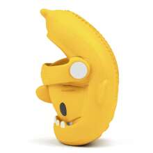 Kids Shark Slides Boys Girls Summer Clogs Slide Sandals Non-Slip Beach Pool Shower And Bathing Slippers - Yellow - View 7