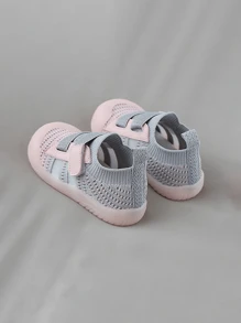 Nuevos Zapatos Deportivos Antideslizantes Con Malla Transpirable En Las Suelas De Gelatina Para Niños Y Niñas De 6 Meses A 3 Años De Edad En La Etapa De Aprendizaje A Caminar En La Primavera/verano De Este Año