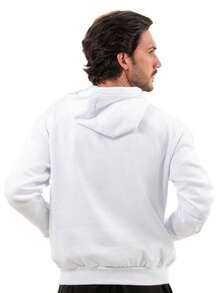 Men Hoodies - 白色 - 查看 2