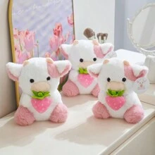 1入草莓&牛布娃娃玩具 - 彩色 - 查看 4