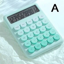 1入多彩漸變多巴胺計算機,12位桌上型計算機,適用於學生和辦公使用 - 彩色 - 查看 4