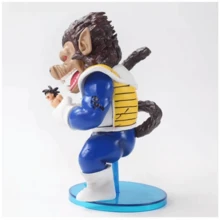 Figura de acción de Dragon Z, modelo de batalla de PVC, Vegeta, Goku de lucha, DBZ, Vegeta, Super Saiyan, Goku, regalo de juguete - Negro - Ver 5
