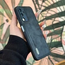 1入組復古啞光皮革磁吸內置保護殼，帶有TPU材質，適用於蘋果、三星S23 Ultra、S22 Ultra和S21 FE等手機 - 黑色 - 查看 5