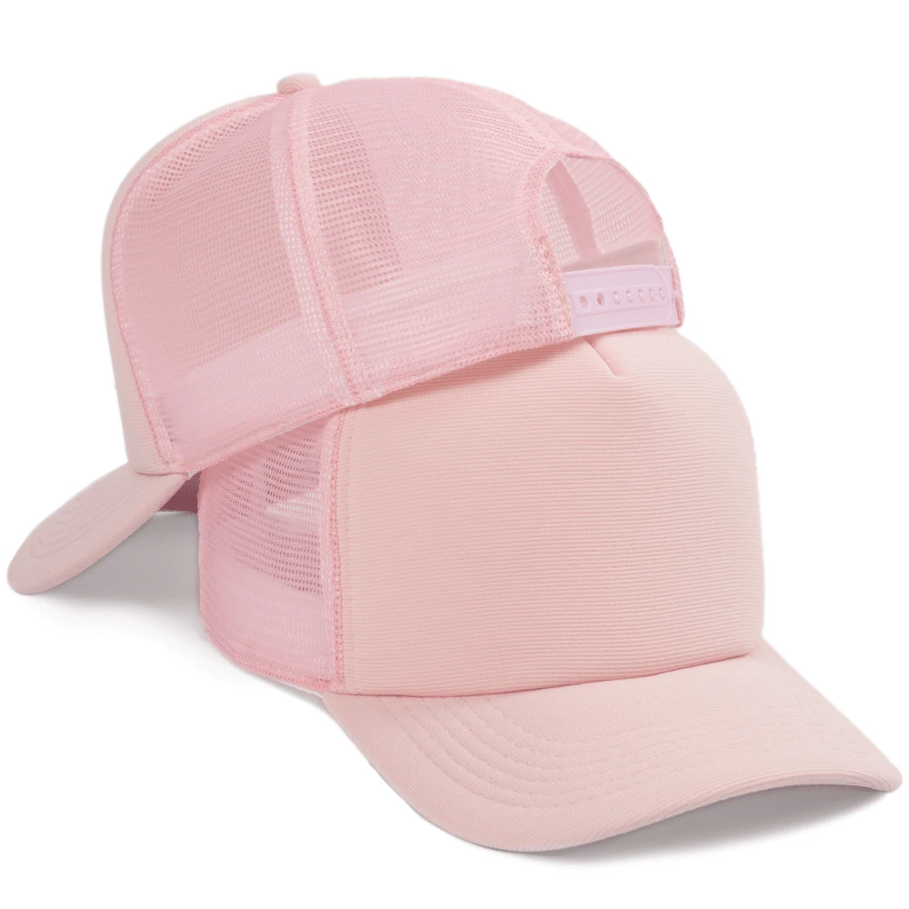 Men Baseball Cap Casual - Baby Pink - View 1