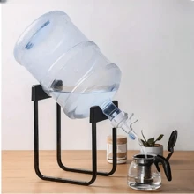 1pc Desktop Large Bottle Water Dispenser Holder, Inverted Drinking Water Rack For Mineral/Pure Water Barrel Back To School - Multicolor - View 1
