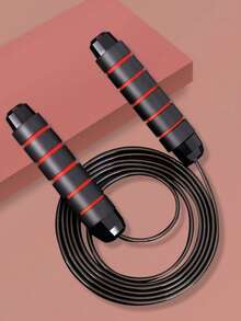 Adult Steel Wire Skipping Rope Fitness Equipment Men School Sports Goods Skipping Rope For Primary And Middle School Students - Black - View 5