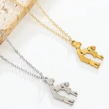 Đúng mốt Và Đơn giản Love Ngày lễ Mẹ Dây chuyền , Retro Và Creative Mẹ Và Con gái Vòng cổ mặt dây chuyền , Nhỏ bé Phụ kiện - Nhiều màu - Xem 7