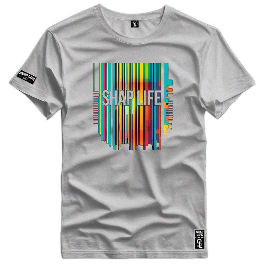 Men T-Shirts - 灰色 - 查看 1