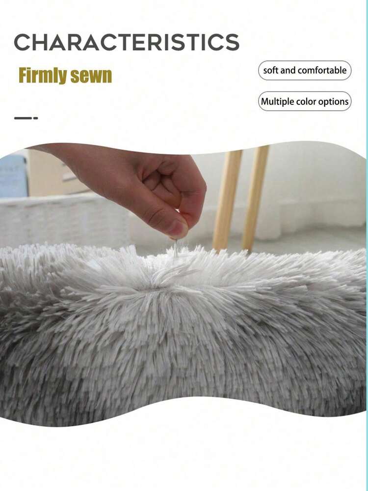 3pcs Màu xám 3D In ấn Mềm mại Sang trọng Không trượt Thảm + Nắp Phòng vệ sinh Che phủ + Thảm nhà tắm Bộ - Xám - Xem 5