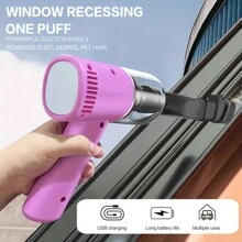 CascadeVac Không dây Máy hút bụi Với Hút mạnh Sức lực Và Đa chức năng Cầm tay Thiết kế - Thích hợp Đối với Nhà  , Thương nghiệp , Ô tô/xe hơi , Công nghiệp Và Ngoài trời Sử dụng - có thể sử dụng Đối với Làm sạch Sàn nhà Và Như A Máy hút bụi - Hồng - Xem 6