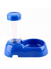 1piezas  automático de mascotas & Dispensador de agua ,, para pequeño & medio mascotas - Azul - Ver 2