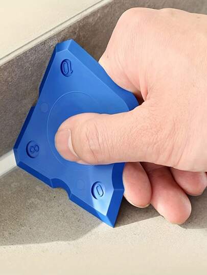 4pcs/8pcs Caulking Tool Kit, Silicone Joint Sealant Spreader Spatula Scraper, Edge Repair Tools, Floor Tile Edges Cleaner