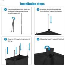 Cesto de ropa con ruedas, cubierta a prueba de polvo de malla y tela impermeable, usado para lavar ropa, pantalones, zapatos, jeans, botas, falda, cesto de ropa sucia, organizador de baño, cesta, cesta de almacenamiento, cesto de ropa plegable