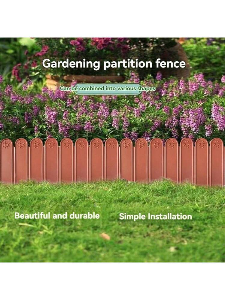 Recinzione da giardino in plastica PP, flessibile, altezza 30