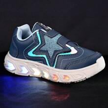 CALCADOS LGHT LIGHT Kids Flats - 藏蓝色 - 查看 2