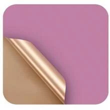 5 Stücke/10 Stücke/20 Stücke wasserdichtes Geschenkpapier mit Blumenmuster für Blumensträuße, Geschenkverpackungen, Muttertagsdekor, Partyzubehör – Goldrand, Farbverlauf, einfarbig, durchscheinend, für den Valentinstag zum Schulanfang