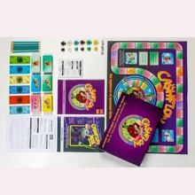 Juego de mesa Cashflow (Cashflow 101+202) / Para una empresa, para una familia. Juego de mesa publicable para reuniones y fiestas. - Morado - Ver 3