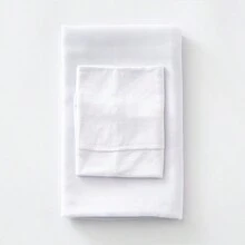 2 件套头巾和轻质雪纺围巾，女士日常穿着长袍配饰面纱服装 - 白色 - 查看 26