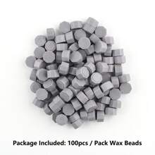 100入組純色蠟封裝籽 - 彩色 - 查看 42