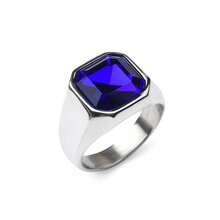 1 Miếng Món quà tốt nhất Đối với Đá quý Phong cách Nhẫn cưới , Thời trang Thép Nhẹ Và Nọn nhẹ Nhẫn Cổ điển Xu hướng Vàng Mạ Đồ trang sức , Ngày lễ tình nhân , Ngày lễ Tạ Ơn - bạc - Xem 59