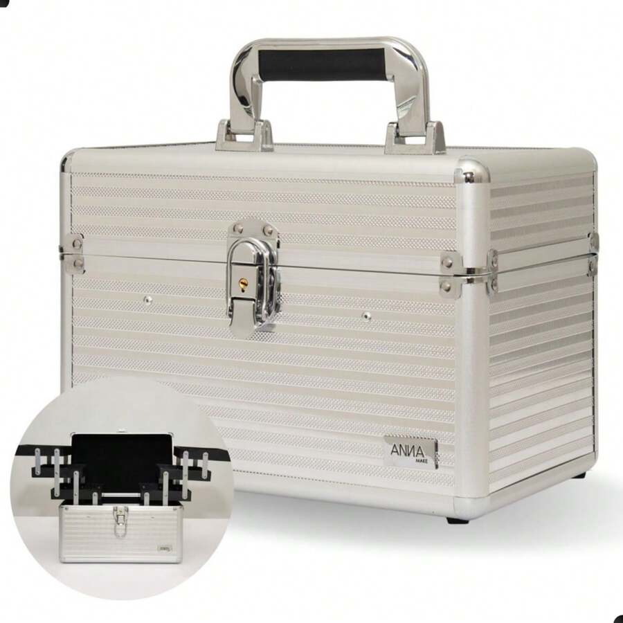 Makeup Organizers - Silver - View 1