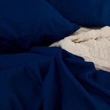 mohap Duvet Covers Sets - Navy Blue - View 7