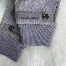 Women Full Finger Gloves - Màu Xám nhạt - Xem 3