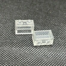 40片/袋 迷你透明积木 1x2，经典散装积木，儿童房装饰玩具，堆叠玩具，积木套装，数字积木 - 彩色 - 查看 15