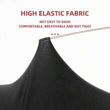 1pc Uv Protection Fingerless Gloves, Solid Color Nail Art Half Finger Summer Elastic Quick-Dry Sunscreen Gloves Suitable For Outdoor Activities