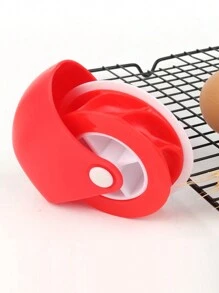 件糕點輪派皮裝飾器、派皮輪、烘焙工具、麵團切割輪、麵條捲邊輪