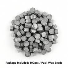 100入組純色蠟封裝籽 - 彩色 - 查看 33