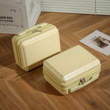 1 Miếng Có thể mang đi Túi mỹ phẩm , Túi vệ sinh du lịch Với Xử lý , Đa chức năng Túi mỹ phẩm Lớn Túi xách tay Du lịch Trang điểm Làm đẹp Máy cạo râu Quý cô Túi bảo quản Túi trang điểm Đồ dùng học tập Đồ dùng học tập Ký túc xá sinh viên Dã ngoại Chuyến du lịch Retro Nhẹ Tiếp tục Vali Mật khẩu Du lịch Loại vỏ Nhỏ bé Nhẹ Lưu trữ Túi mỹ phẩm Trẻ em Học sinh Quà sinh nhật Mới Thời trang Vali Mẹ Loại vỏ Túi xách tay 14 Inch Đa chức năng Có thể mang đi Nhỏ bé Loại vỏ Túi đeo vai Nữ Xu hướng Hành lý Hành lý xách tay Đối với Ngày lễ Đối với Kỳ nghỉ Đối với Học tập Nước ngoài Cho nam giới Đối với phụ nữ Đối với Con trai Dành cho Cô gái Lý tưởng Sự lựa chọn Đối với Món quà - Màu vàng - Xem 6