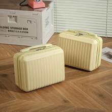 1 Miếng Có thể mang đi Túi mỹ phẩm , Túi vệ sinh du lịch Với Xử lý , Đa chức năng Túi mỹ phẩm Lớn Túi xách tay Du lịch Trang điểm Làm đẹp Máy cạo râu Quý cô Túi bảo quản Túi trang điểm Đồ dùng học tập Đồ dùng học tập Ký túc xá sinh viên Dã ngoại Chuyến du lịch Retro Nhẹ Tiếp tục Vali Mật khẩu Du lịch Loại vỏ Nhỏ bé Nhẹ Lưu trữ Túi mỹ phẩm Trẻ em Học sinh Quà sinh nhật Mới Thời trang Vali Mẹ Loại vỏ Túi xách tay 14 Inch Đa chức năng Có thể mang đi Nhỏ bé Loại vỏ Túi đeo vai Nữ Xu hướng Hành lý Hành lý xách tay Đối với Ngày lễ Đối với Kỳ nghỉ Đối với Học tập Nước ngoài Cho nam giới Đối với phụ nữ Đối với Con trai Dành cho Cô gái Lý tưởng Sự lựa chọn Đối với Món quà - Màu vàng - Xem 5